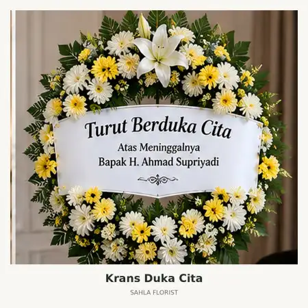 Krans Bunga Duka Banjarbaru Kota